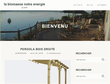 Tablet Screenshot of energie-biomasse.fr